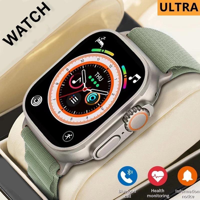 Luxury NFC Smartwatch Amoled Screen Always Show Time Bluetooth Call Ultra Watch Series 10 9 Clock Men Sport Health Women Smart Watch