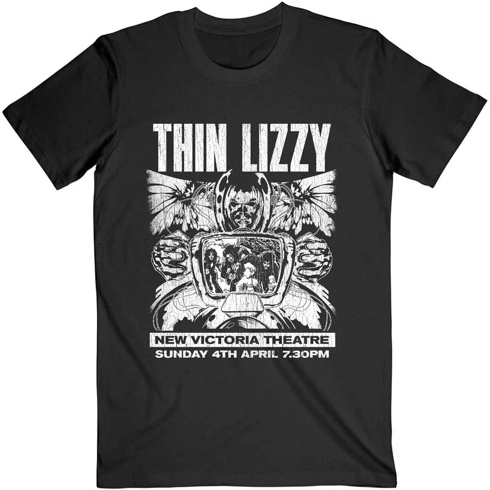 Thin Lizzy T-Shirt: Jailbreak Flyer OFFICIAL NEW