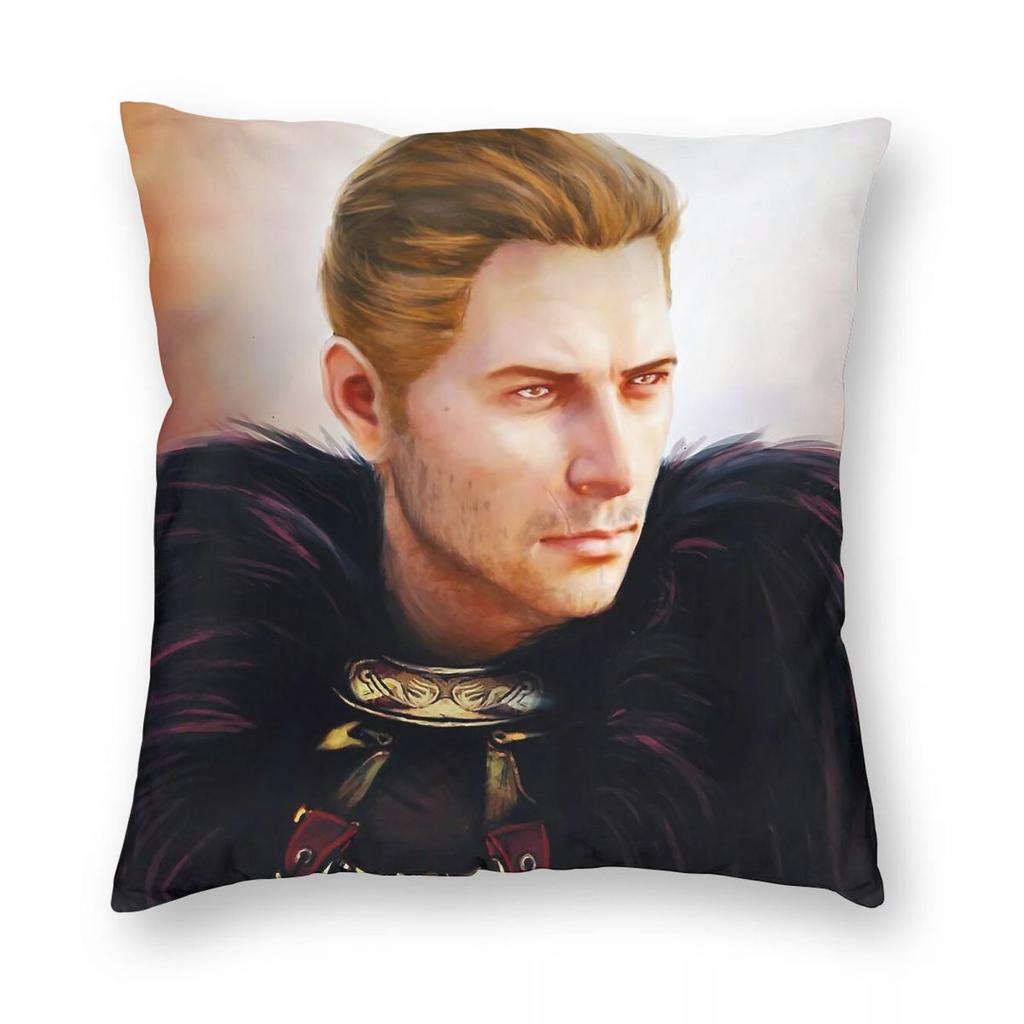 Dragon Age Commander Cullen Square Pillowcase Polyester Linen Velvet Creative Decor Throw Pillow Case Sofa Seater Cushion Cover