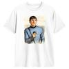 Mr Spock Stars Treks T Shirt Summer  Leisure T Shirts Mens Cotton Crew Neck Oversized Top Tees Short Sleeve Y2K Funny Tshirt
