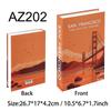 New York Paris London Series Luxury Fake Book Decoration Remote Control Storage Box Fashion Coffee Table Decoration Accessories