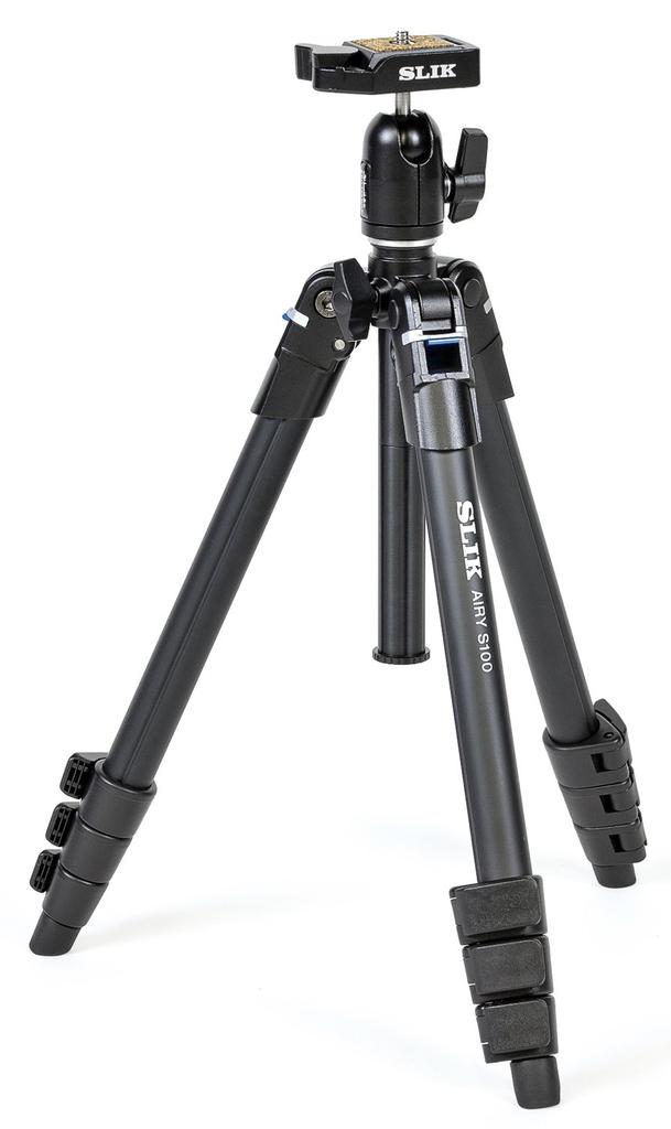 SLIK Airy S100 Lever 20mm Pipe Quick Shoe Part Number 107072 Tripod, 4-Section, Lock, Diameter, Free-Mounting Head, Attachment,