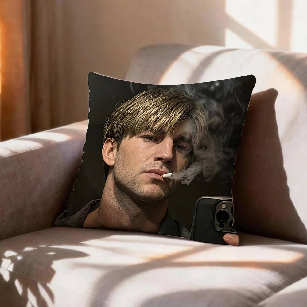 SH Protagonist James SSunderland Pillow Case Pattern Printed Pillowcase For Living Room Sofa Cushion Cover