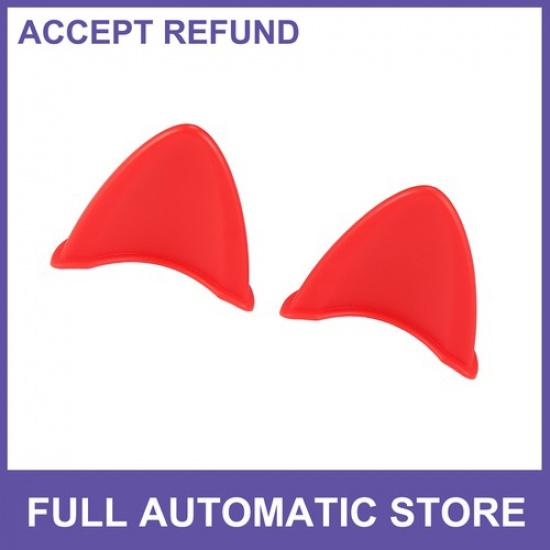 

TWO Cat Ears Style Helmet Stick On Decoration Universal for Motorcycle Scooter