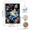 Full Round Diamond Painting Alice's Dream Art Rhinestone Picture Mosaic DIY 5D Cross Stitch Embroidery Home Decoration