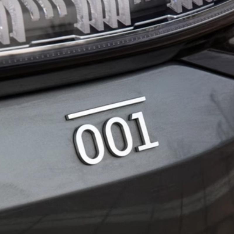 Car Rear Wordmark Sticker, For Zeekr 001