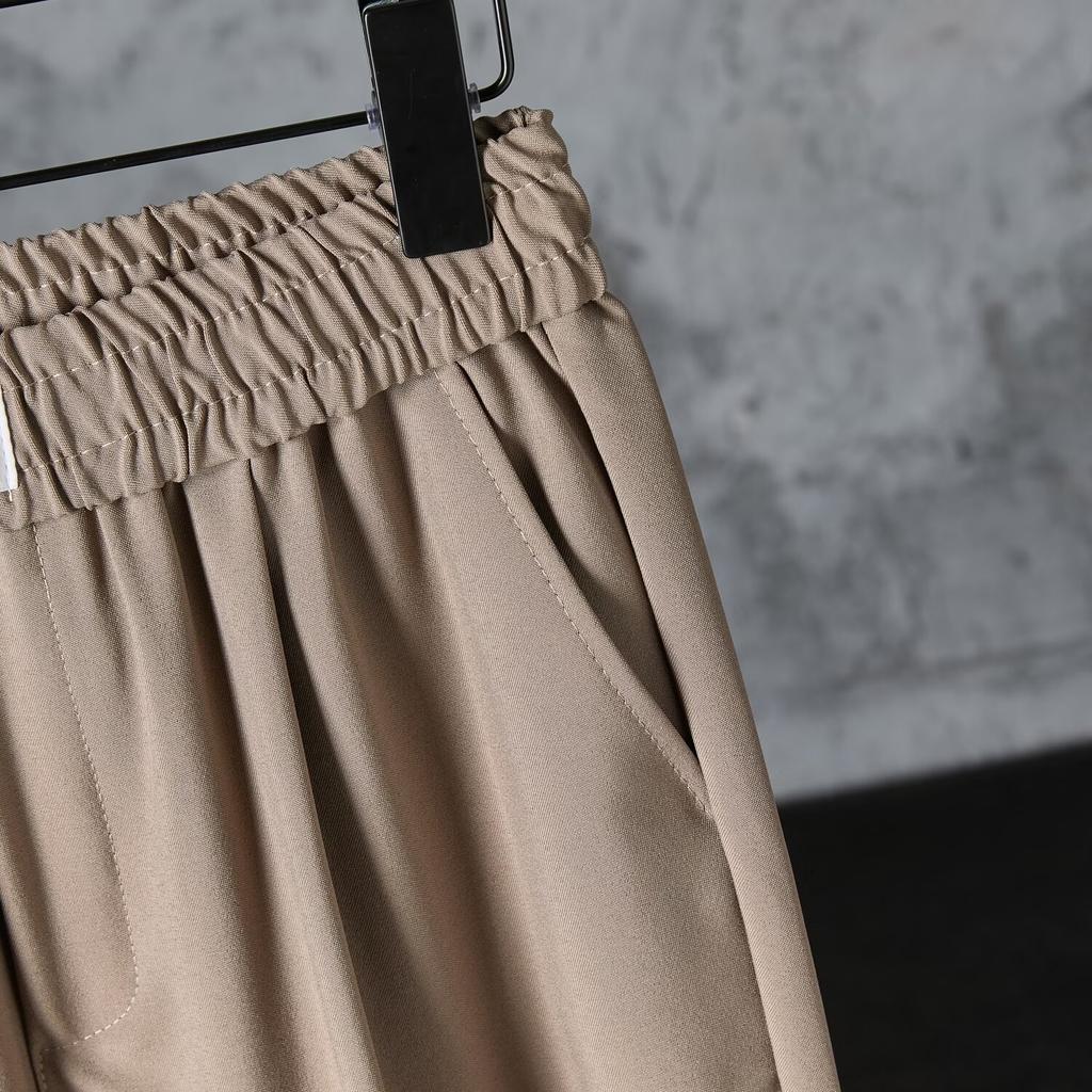 American Retro Solid Color Straight Wide-leg Casual Pants Men's and Women's Loose Casual Versatile Drape Pants