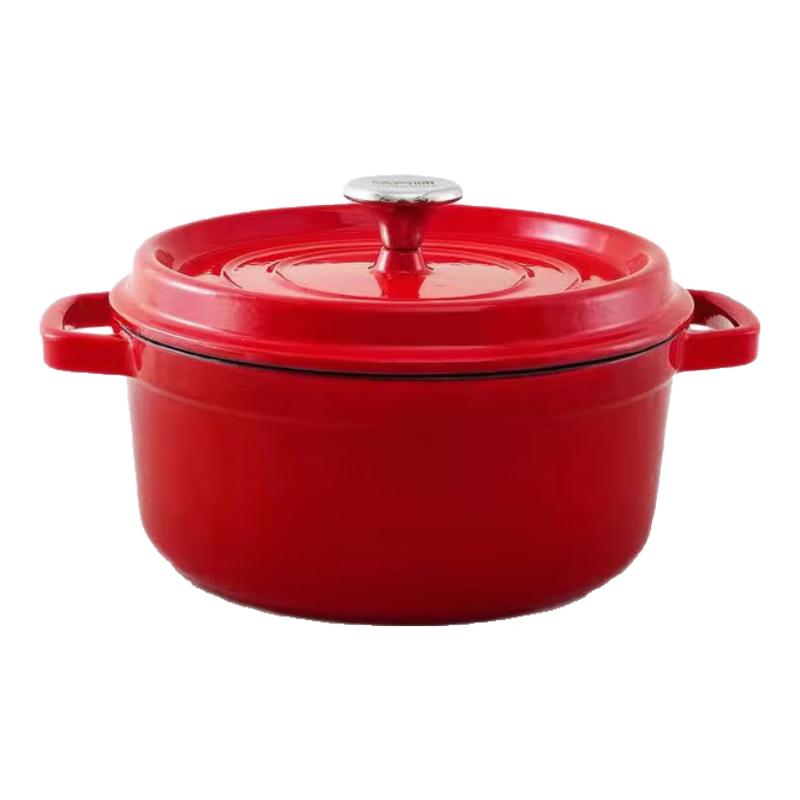 

Чугунная эмалированная кастрюля Цинвэй 2.6L