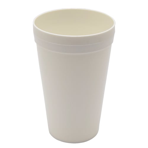 Entec No. 1702W Polypropylene Cup, Large, White