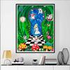Disney 5D DIY Diamond Painting Alice in Wonderland Keyhole Theme Illustration Embroidered Mosaic Cross Stitch Home Decor Gift Crafts