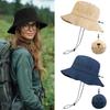 Quick Dry Waterproof Packable Bucket Hat for Women Men Sun Hats with Detachable Chin Strap