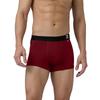 XYXX Cotton Relaxed Solid (Pack of 3) (Aero Trunks for Men Combo Dark Maroon+Black Iris_L)