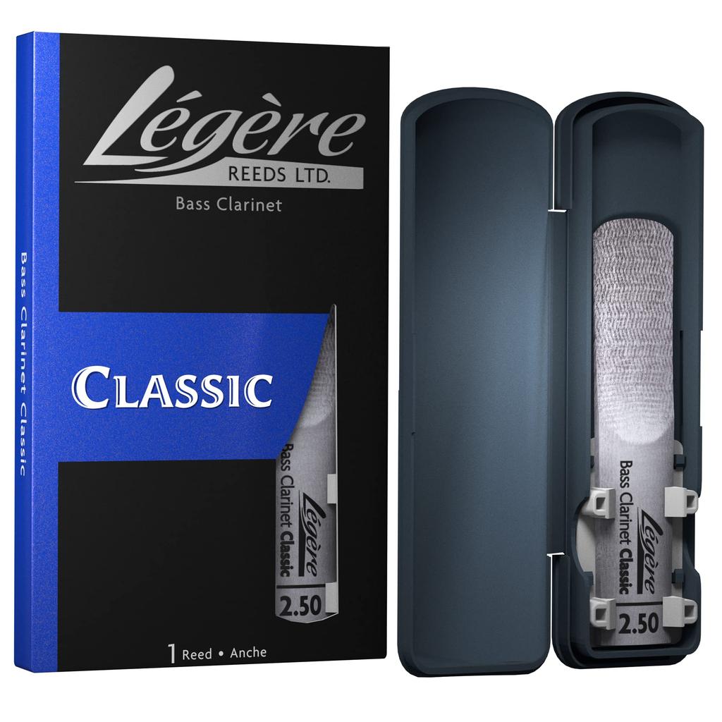 Legere BC2.50 Classic Bass Clarinet Reed (2 12)