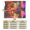 Hades Zagreus Flannel Blanket  Soft Warm Throw Blanket for Outdoor Travel Office Novelty Bedspread Sofa Bed Cover