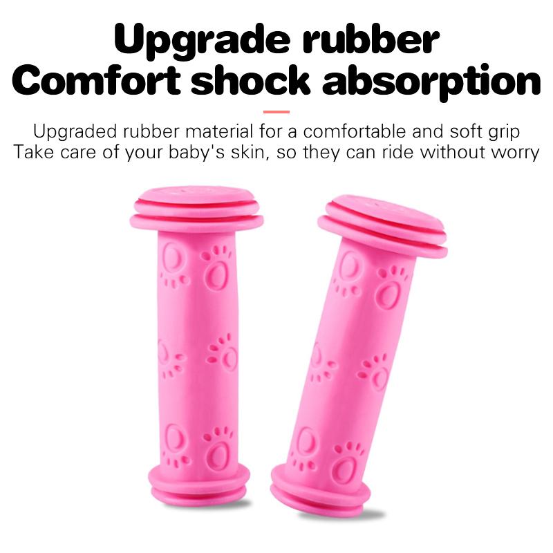 Rękaw na rączkę roweru dziecięcego, antypoślizgowy miękki uchwyt gumowy, akcesoria do uchwytów, sprzęt rowerowy