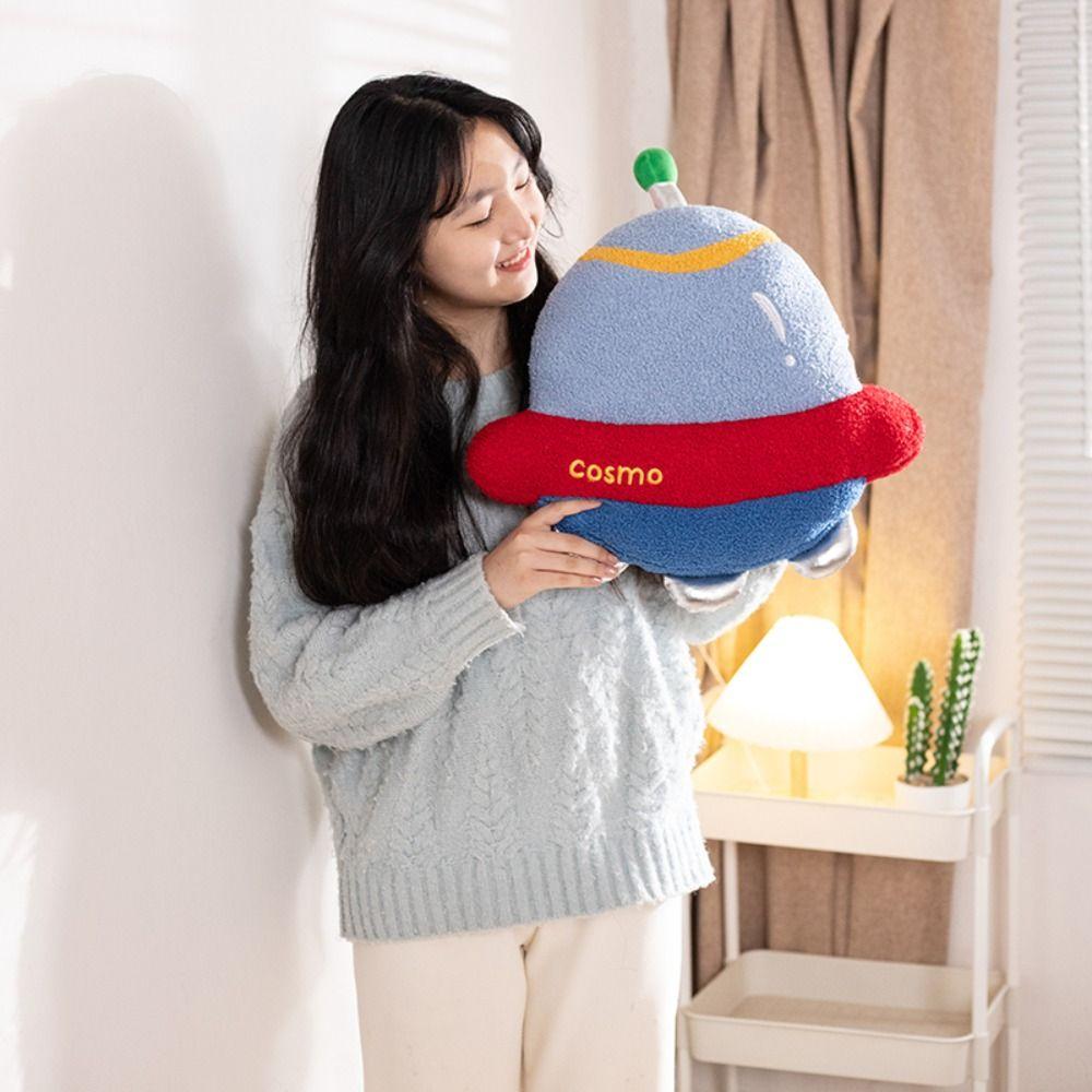 UFO Rocket Plush Doll Space Series Plush Toys Space Theme Stuffed Toys Astronauts Plush Toys