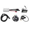 Electric Bike Motor Controller 15A Common Speed Controller 36V 48V with GD01 Panel 1 to 2 Cable Fully Waterproof Kit