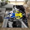 Brazilian Football Legend Floor Rug Office Rug Design for Study room Dormitory Outdoor Balcony Antislip Carpet Anime Office Decor Gift for Festivals