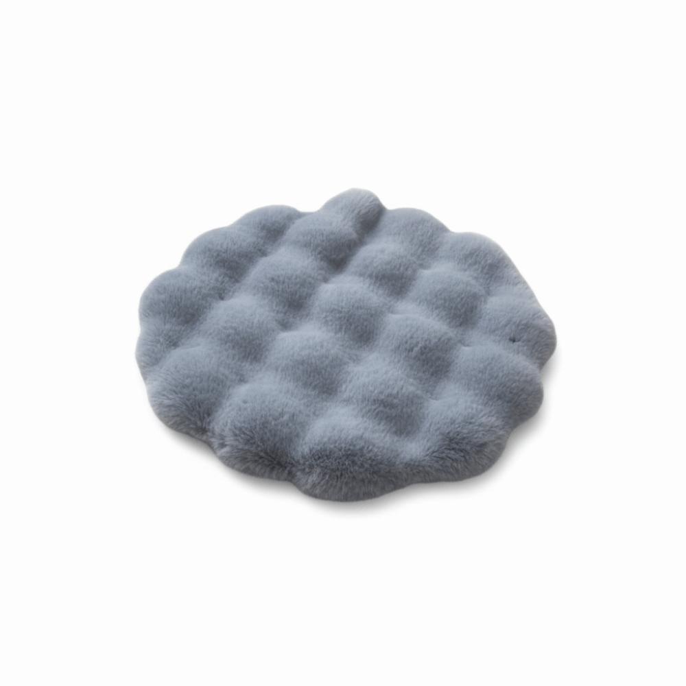 

Non-Slip Pet Bed Mat Fleece Dog Sleeping Pad Puppy Nest Mat Cat Floor Mat Crate Mat 40cm/15.75in серый