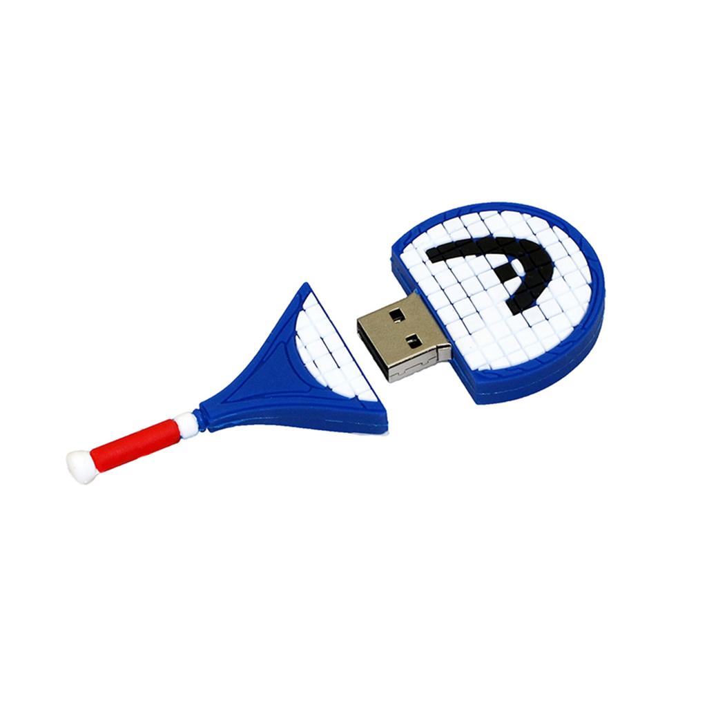 Tennis Racket USB Flash Drive 256GB USB Flash Memory Stick Pen Drive 16GB 32GB 64GB 128GB Pendrive External Storage Disk On Key