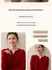 Women's Fashion Cashmere Knit Henley Neck Two-Piece Pullover - Versatile Autumn/Winter Solid Color Base Layer