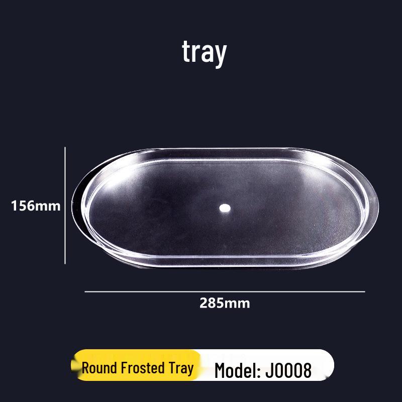 Food Grade Transparent Double-Layer Seasoning Bottle with Lid for Soy Sauce and Vinegar