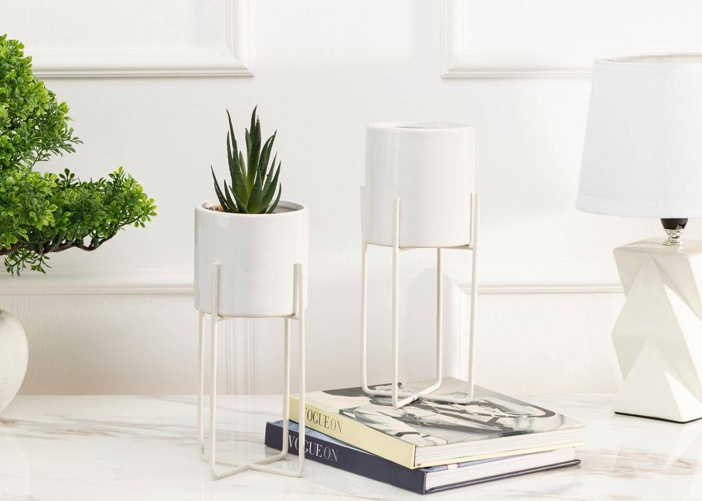 Doniczka Florri White 23,5 Cm