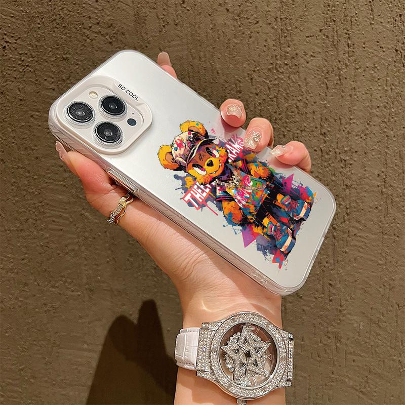 Silicone Case For Oppo Reno 11F 12F 13F 14F 15F Redmi Note 15 14 13 12 Samsung A06 A16 A26 A36 A56 Cover DIY Painted Cartoon Shockproof Phone Bumper