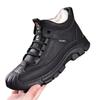 Martin boots men's winter new men's piled thickened cotton boots keep warm, light, thick-soled comfortable cotton shoes men