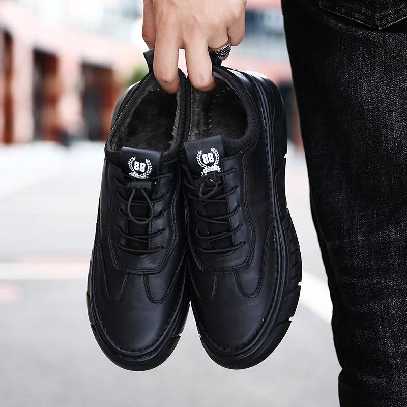 Мужская спортивная обувь из натуральной кожи — фото 4