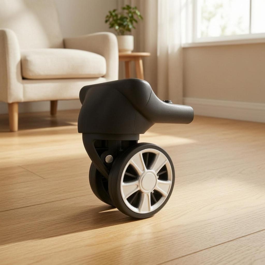 Luggage Wheel Replacement Compact Caster Long-Lasting