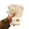 Thick Warm Outdoor Gloves Plush Cold-proof Gloves New Knitted Gloves  Christmas Gifts