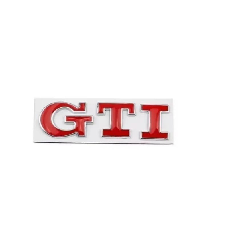 1ks 3D kovové nálepky se znakem GTI odznaku auta pro Golf GTI mk2 mk3 mk4 mk5 mk6 mk7 mk8 Polo Auto příslušenství