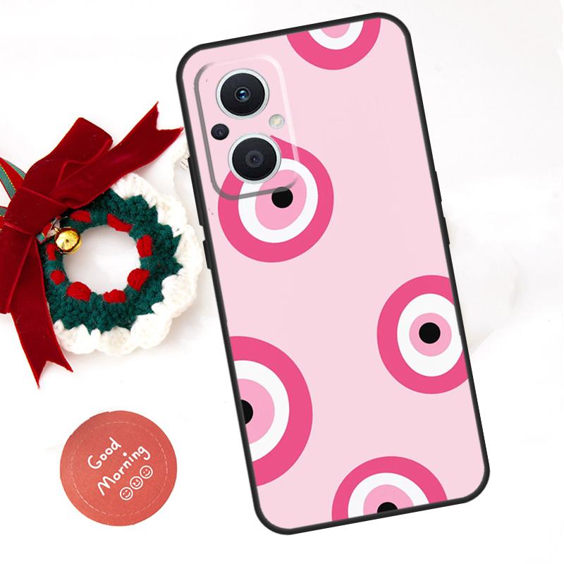 Big Eyes Cartoon Pattern Funda For OPPO Reno 8 Lite 10 11 12 13 14 Pro 11F 12F 13F 14F OPPO Find X8 X5 X6 X9 Pro Case