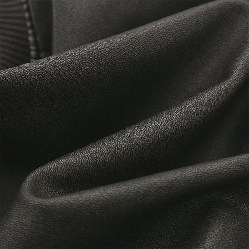 2023 Women's Imitation Leather Pilot Jacket - Spring/Autumn Motorcycle Cardigan