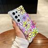 Beautiful Flowers Leaf Phone Case For Samsung Galaxy S25 FE S26 S24 S23 S22 S21 S20 Ultra S26 Plus S25FE Clear Shockproof Cover