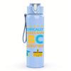 1PC HBCU Graduation Graphic,750ml Color Plastic Sports Water Bottle,Leakproof Flip Straw Lid,Suitable for Sports Office Home Use