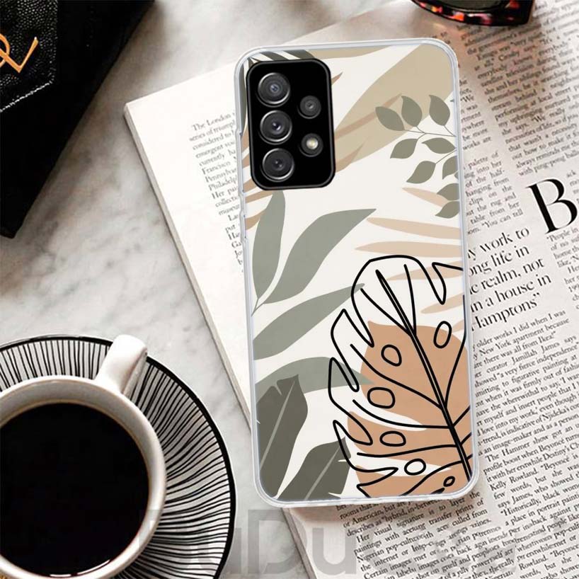 Abstract Women Face Line Cover For Samsung Galaxy A51 A50 A71 A70 Phone Case A21S A31 A41 A10 A20E A30 A40 A01 A11 A6 A7 A8 A9 C