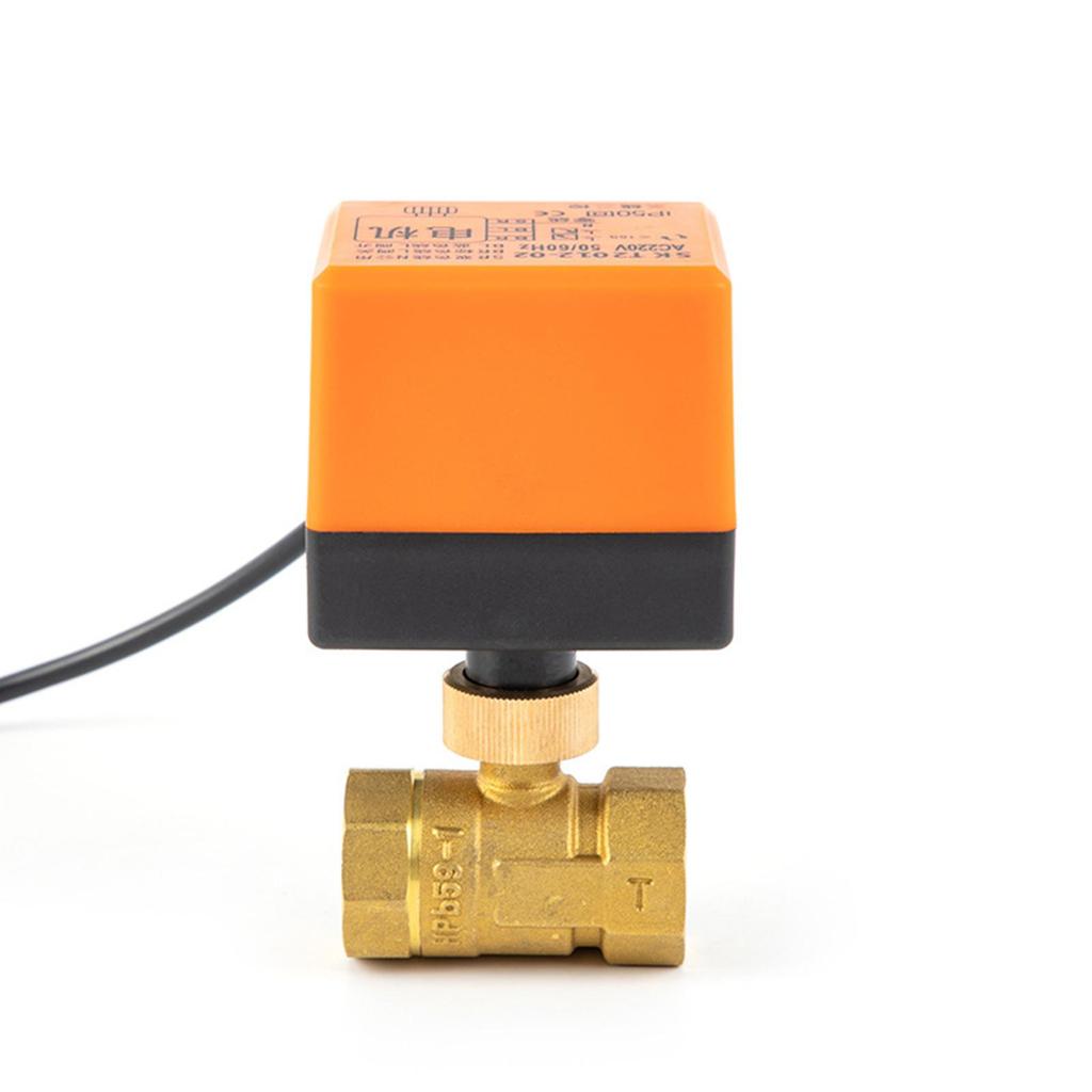 Ball Valves, Electric Valve, Low-noise Actuator for Units, Air Conditioning