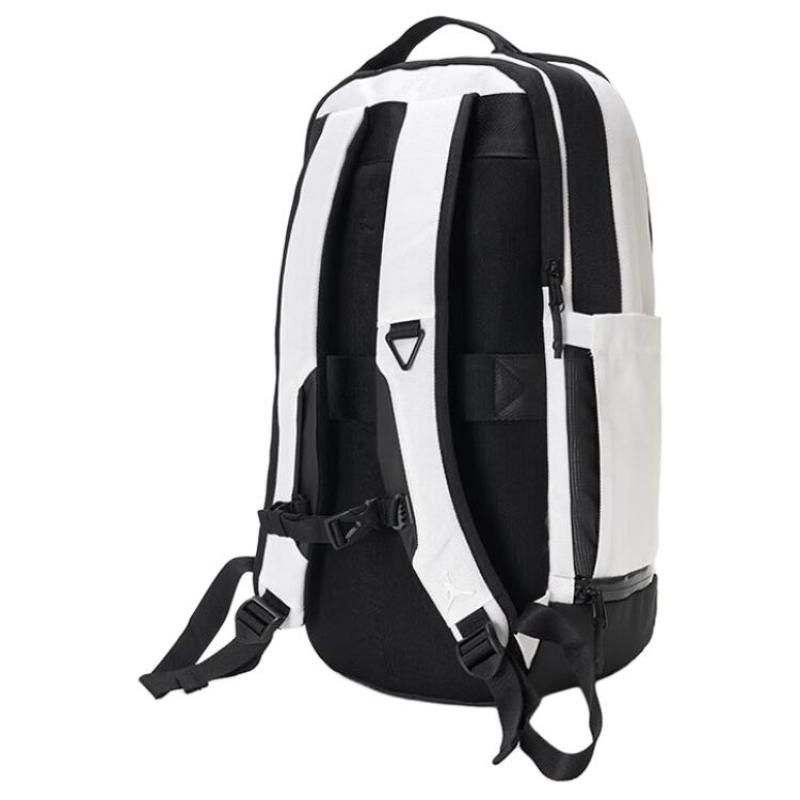 Jordan Polyester Backpack Tubas Unisex Black & White Jordan JD2533003AD-001