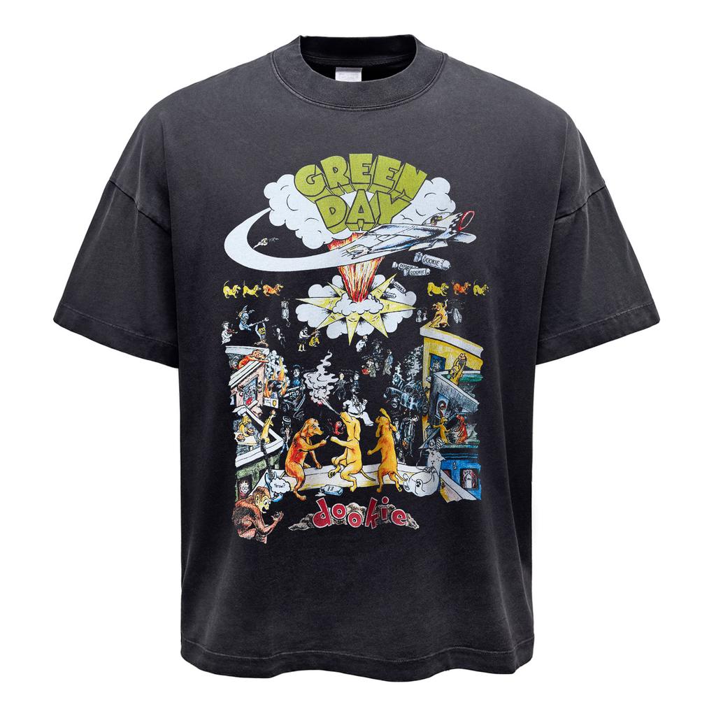 2026 Hotstone Heavy Rock Punk Streetwear Pure Cotton TShirt Comfortable Breathable HighQuality Retro Y2k Style