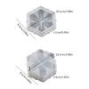 Six-pointed Star Storage Box Container Molds Storage Box Silicone Mold for DIY Epoxy Resin Trinkets Holder Home Decor