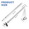 uxcell RC Boat Drive Shaft W Propeller and Coupling Joint Assembly Kit, L250mm Shaft, L200mm Sleeve, D36mm Three Propeller, Fits 4mm Motor Shaft