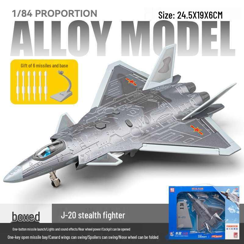 Y-20 Alloy Model Large Transport Aircraft Toy for Boys