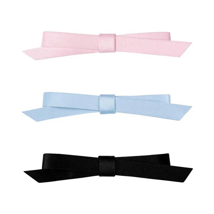 [Worn by Jang Won-young In IVE] [SET] Mini Ribbon Hairpin