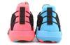 adidas Breathable Low Top Performance Basketball Shoes Red Blue Mismatched Teenagers FY1869