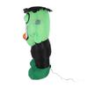 3.9ft Inflatable Green Monster with Pumpkin Big Eyes LED Lights Outdoor Yard Garden Lawn Holiday