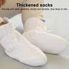 Insulated Winter Snow Boots Liner for Men Women Thick Warm Fleece-lined Boot Liners Cozy Thermal Boot Socks for Cold Weather Outdoor Hiking Skiing