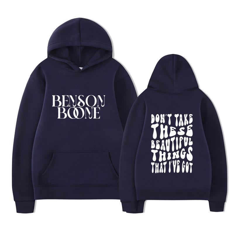 Benson Boone Hoodie Men Women Sweatshirt Print Unisex Streetwear Hip Hop Style Autumn Winter Fashion Tops Clothes