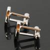 Kamakura Cufflinks Workshop September Birthstone Sapphire Cufflinks jc001-a-9